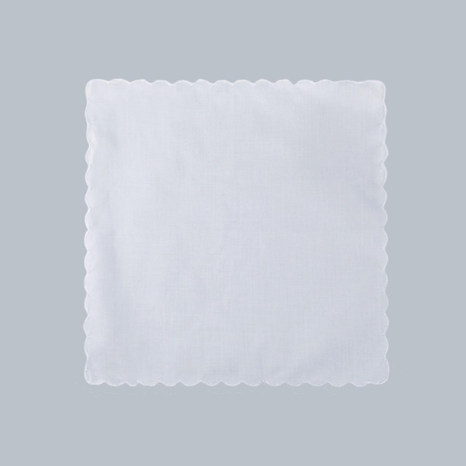 Handkerchief Cotton Men - 6 Stück Baumwoll-Taschentücher für Männer und