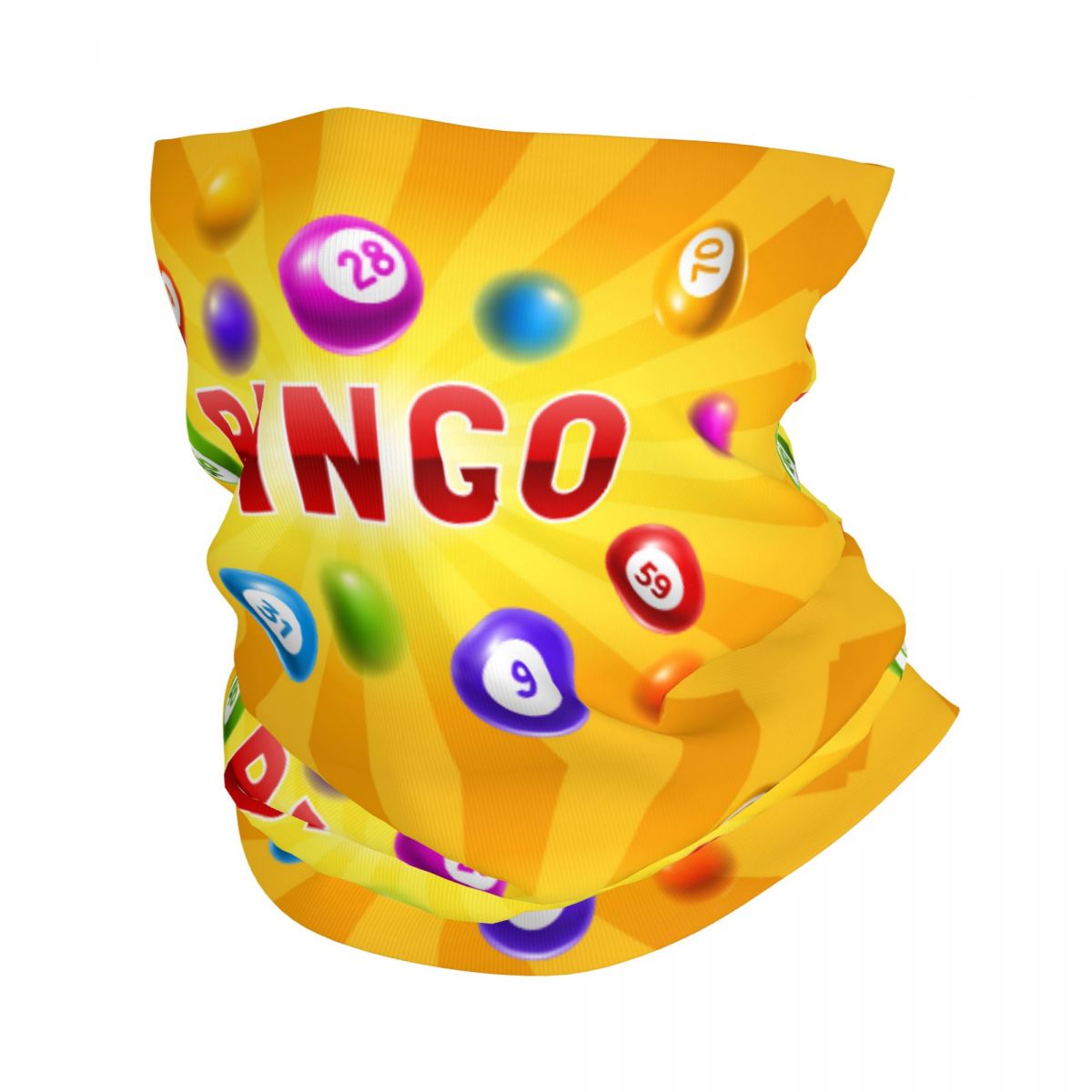 Neck Warmer Tube - Benutzerdefinierte Hot Game Bingo Bandana Halswärmer
