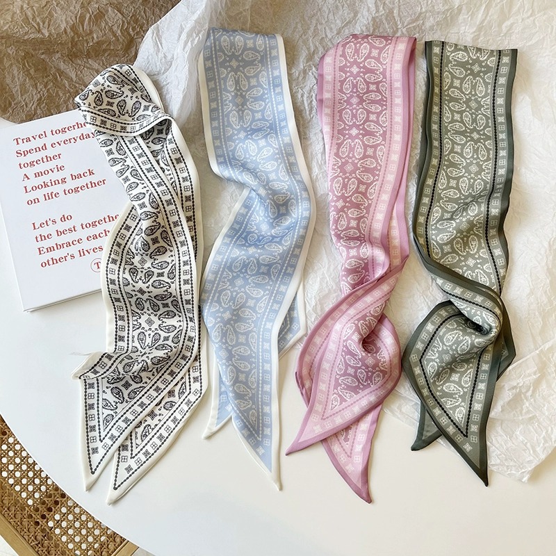 Head Wrap Turban - Set Serie Seide Satin Schal Frauen