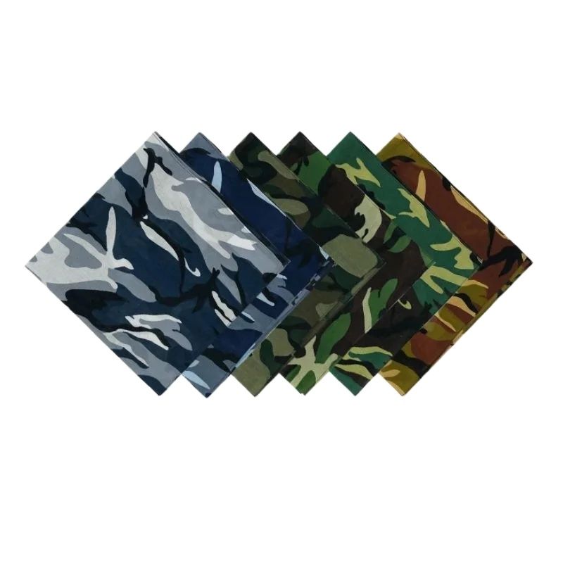 Bandana Cotton - 53x53cm Outdoor Tarnung Bandana Street Hip-Hop