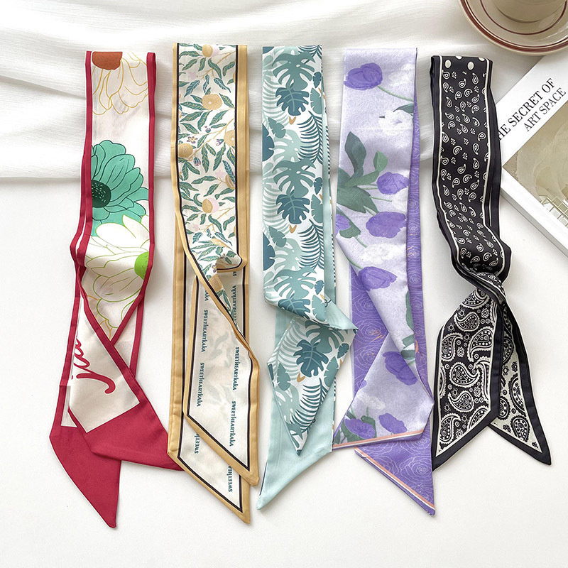 Head Wrap Turban - Neue Luxus Marke Modell Kleine Silk