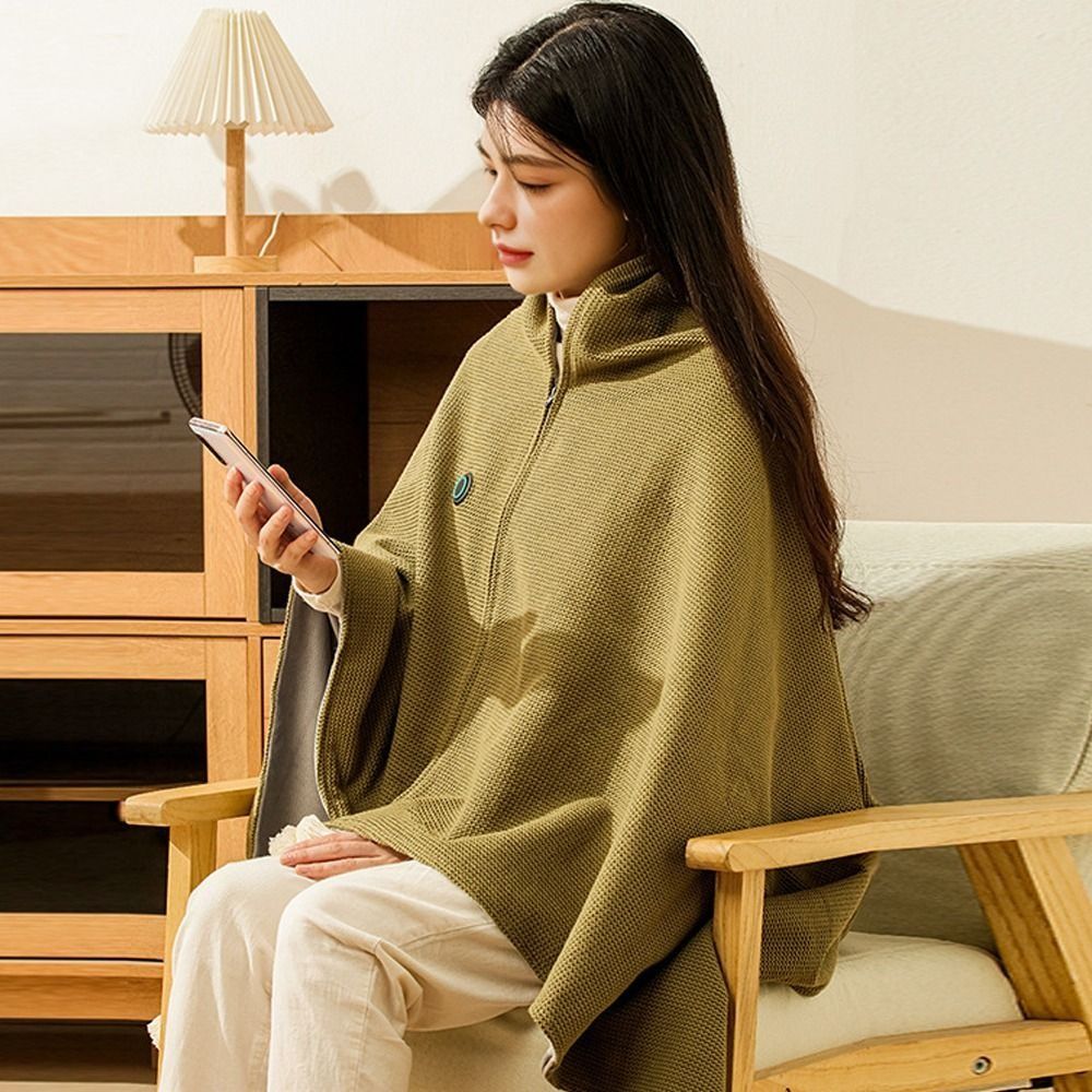 Modische tragbare USB-Heizdeck – Woven Scarf Blanket Bewertung und Preis