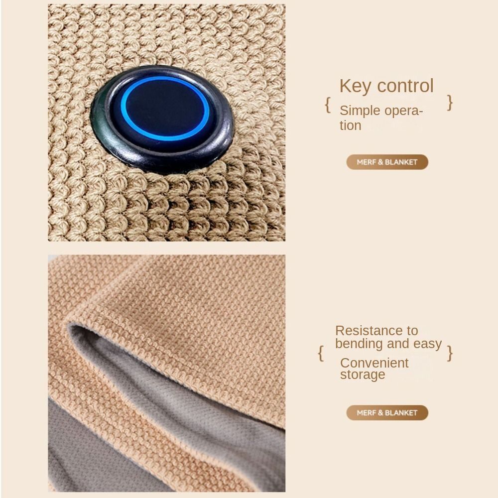 Modische tragbare USB-Heizdeck – Woven Scarf Blanket Bewertung und Preis