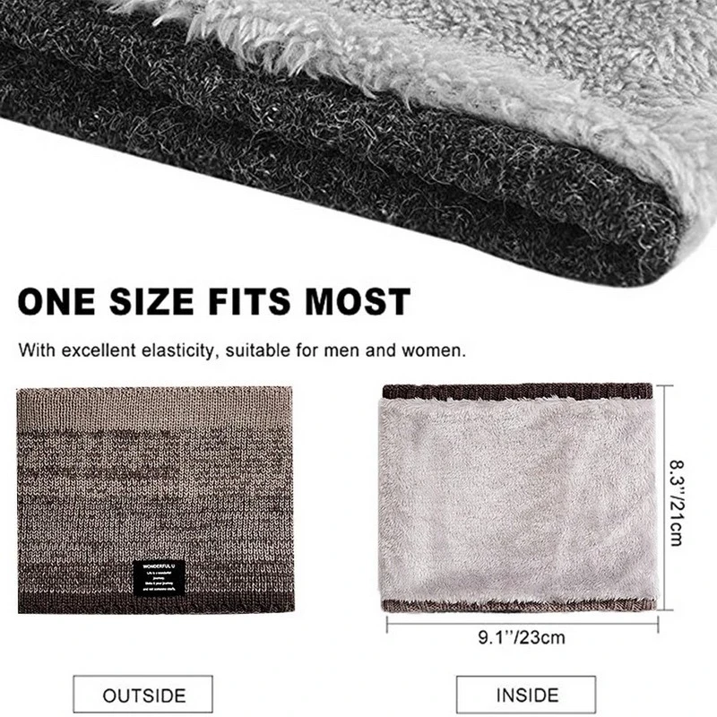 Winterschal für Männer, Fleece – Handkerchief Cotton Men Bewertung und Preis