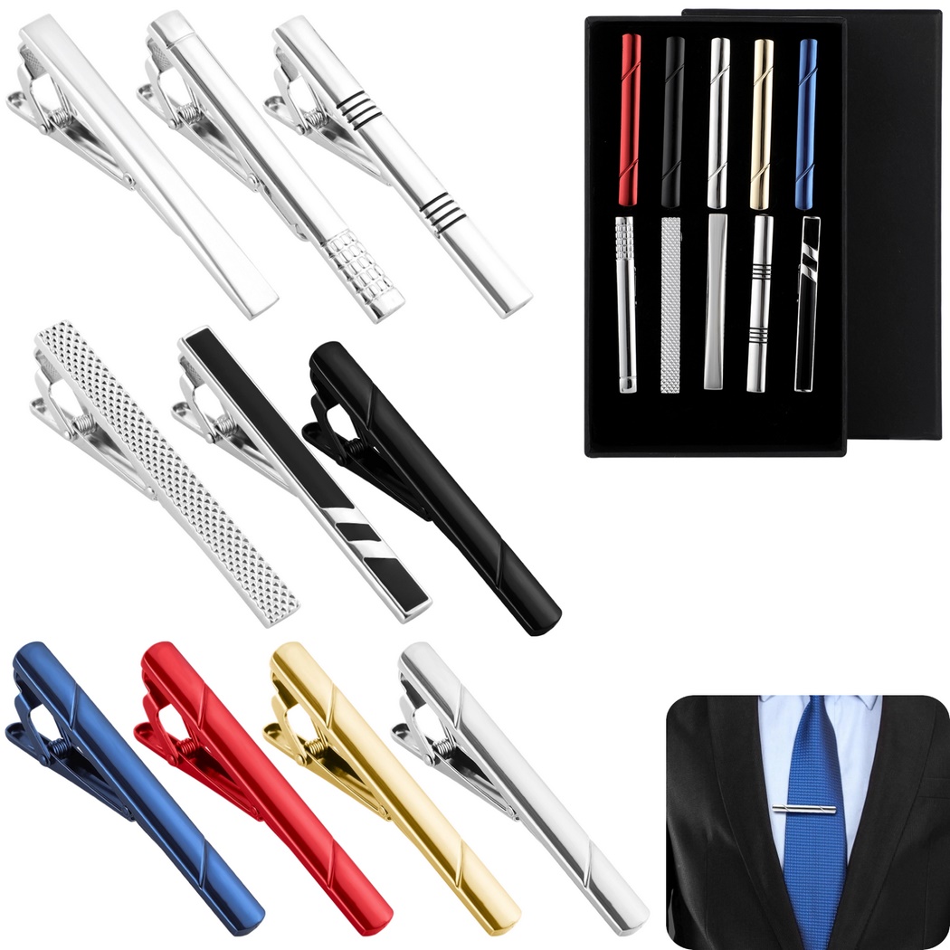 10-teiliges Krawattenklammer-S – Tie Bar Set Gift Bewertung und Preis