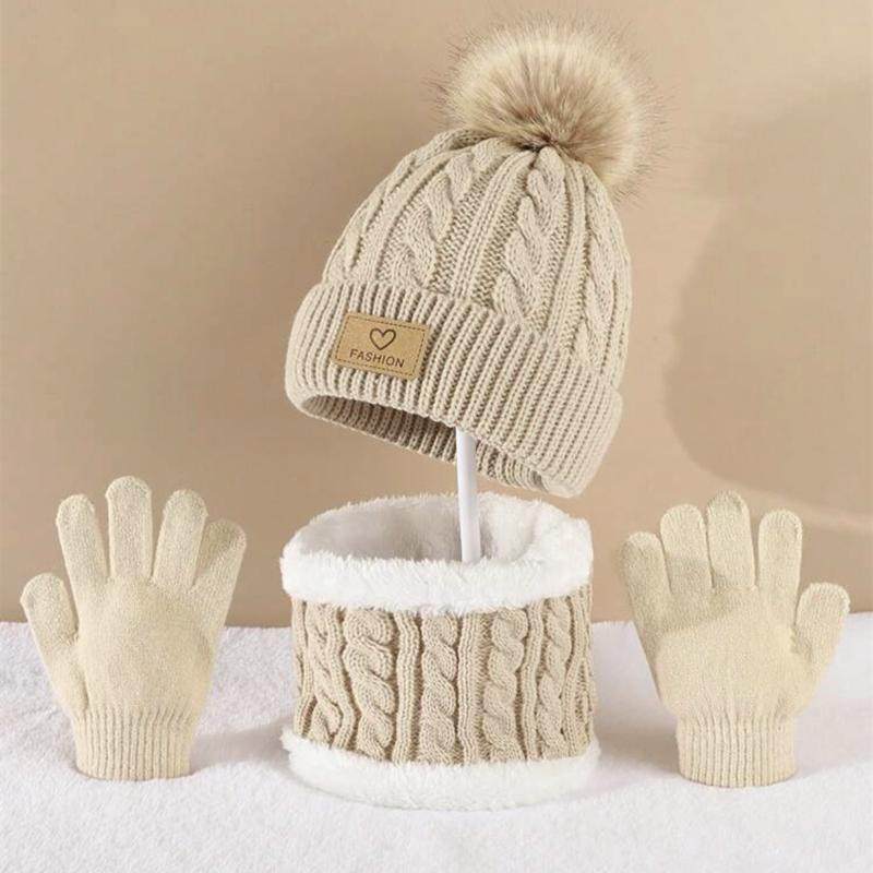 Kleinkind Kinder Pom Pom Dekor – Infinity Scarf Knit Bewertung und Preis