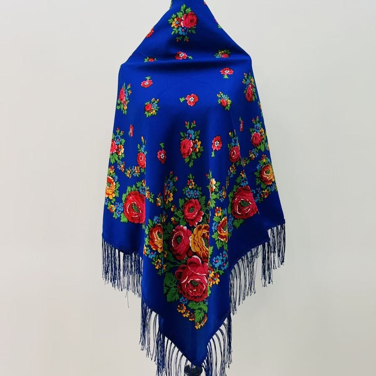 120*120 cm Luxus Floral Russis – Bandana Cotton Bewertung und Preis