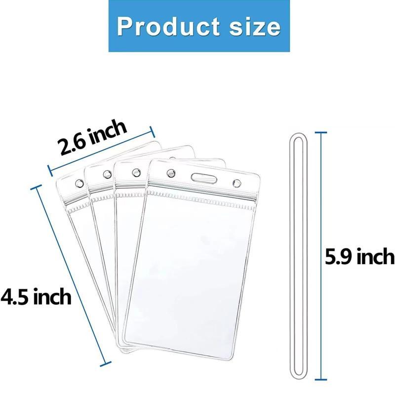 Transparente Plastik-Ausweishü – Lanyard Badge Holder Bewertung und Preis