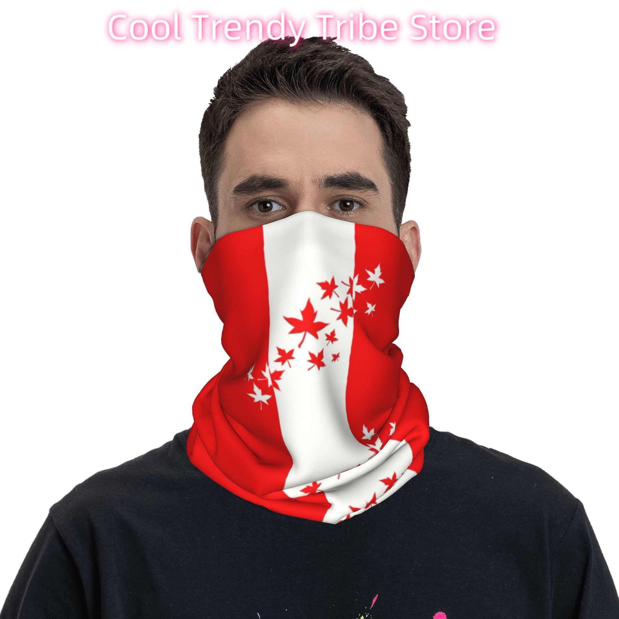 Benutzerdefinierte Ahornblatt  – Neck Warmer Tube Bewertung und Preis
