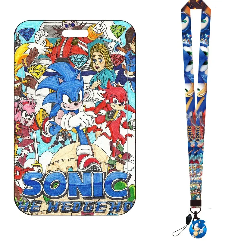 Cartoon Sonic Buskartenhalter, – Lanyard Badge Holder Bewertung und Preis