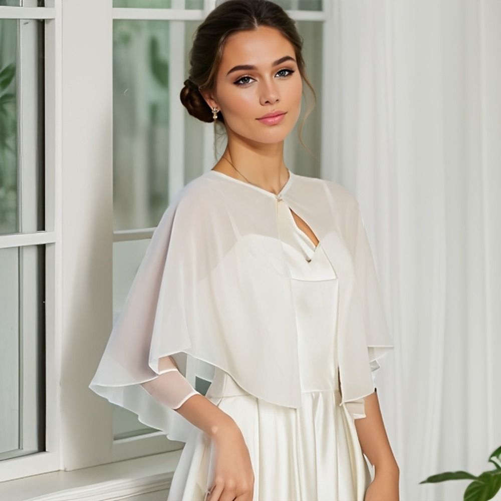 Transparentes Vintage-Capelet  – Stole Wedding Shawl Bewertung und Preis