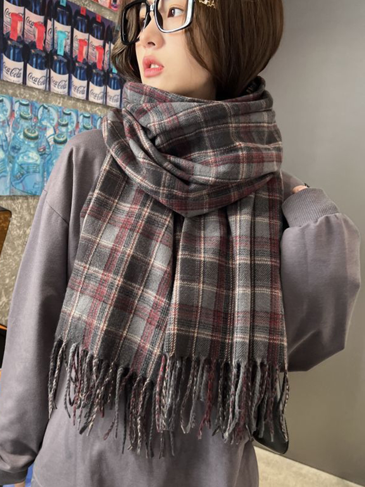 Neuer Imitat-Kaschmir Damensch – Woven Scarf Blanket Bewertung und Preis
