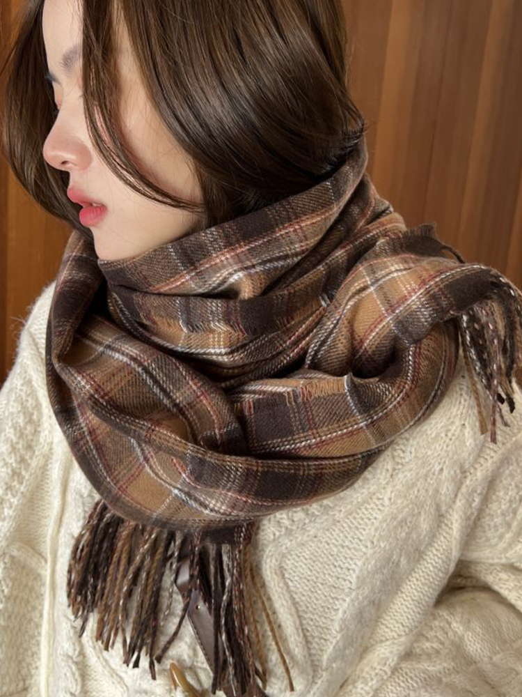 Neuer Imitat-Kaschmir Damensch – Woven Scarf Blanket Bewertung und Preis