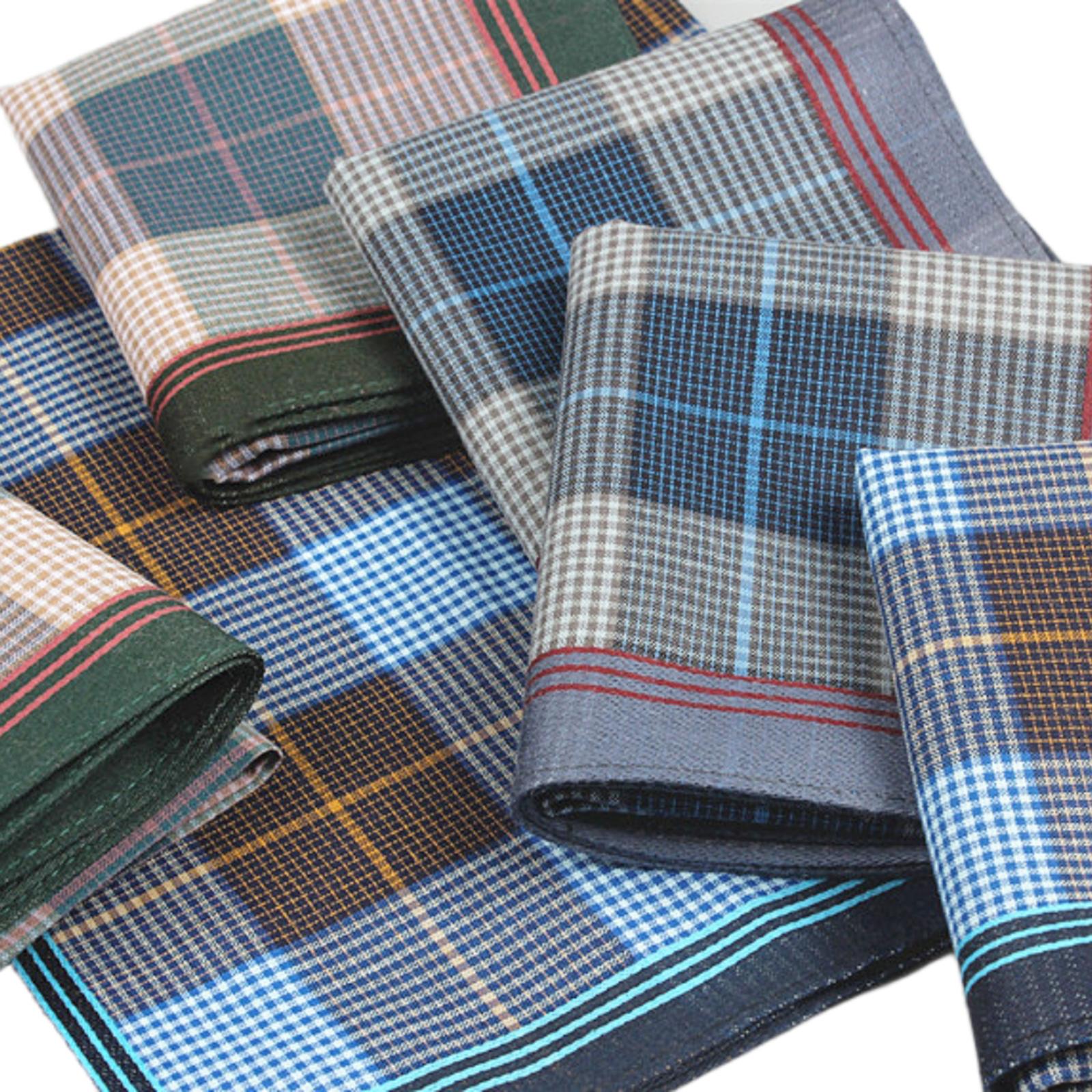 6 Stück Taschentücher, univers – Handkerchief Cotton Men Bewertung und Preis