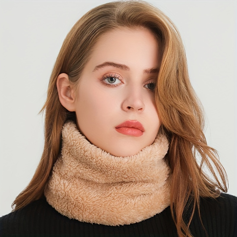 Winddichter Plüsch-Unendlichke – Infinity Scarf Knit Bewertung und Preis