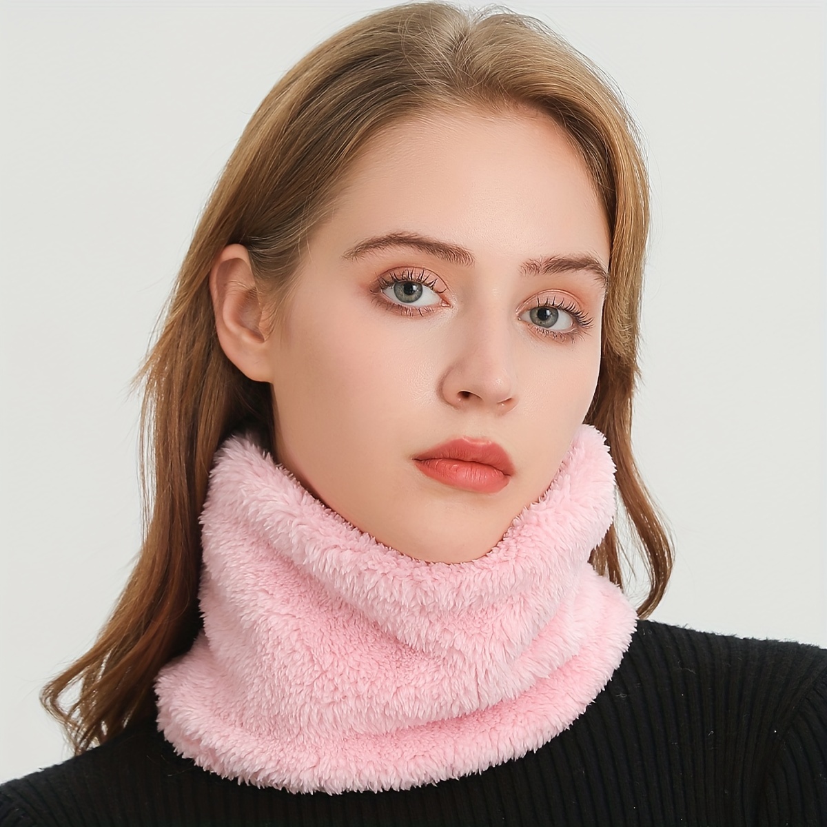 Winddichter Plüsch-Unendlichke – Infinity Scarf Knit Bewertung und Preis
