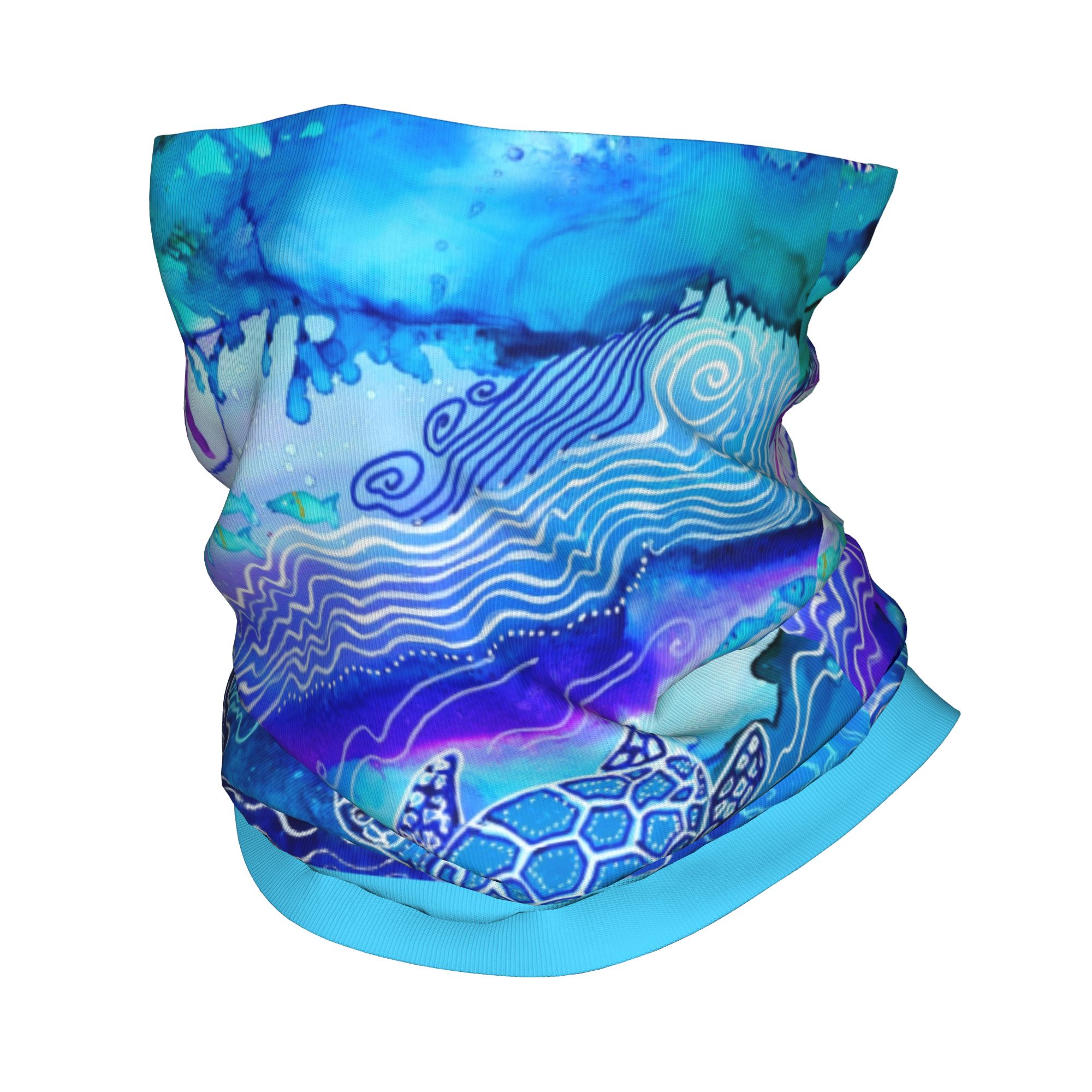Maßgefertigtes Meeresschildkrö – Neck Warmer Tube Bewertung und Preis