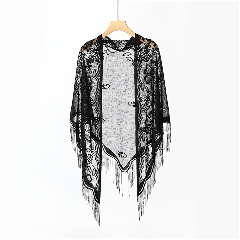 Neue Stickerei Spitze Schal Sc – Stole Wedding Shawl Bewertung und Preis