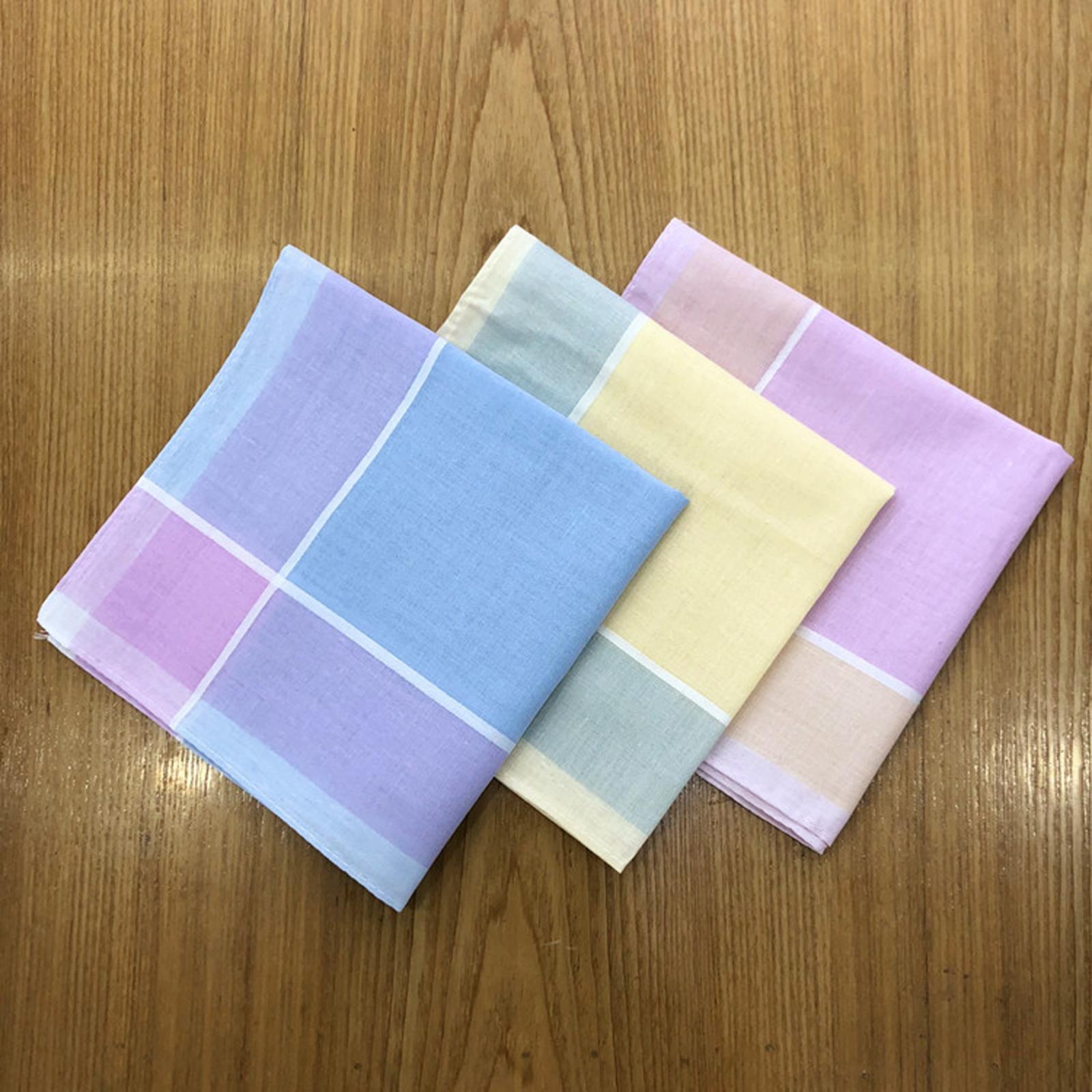 Elegante Baumwoll-Karierte Her – Handkerchief Cotton Men Bewertung und Preis
