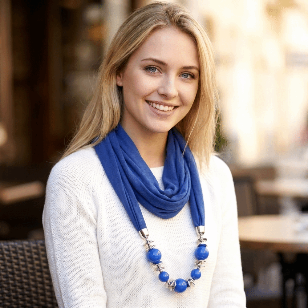 Modischer Chiffon-Schal mit Pe – Infinity Scarf Knit Bewertung und Preis